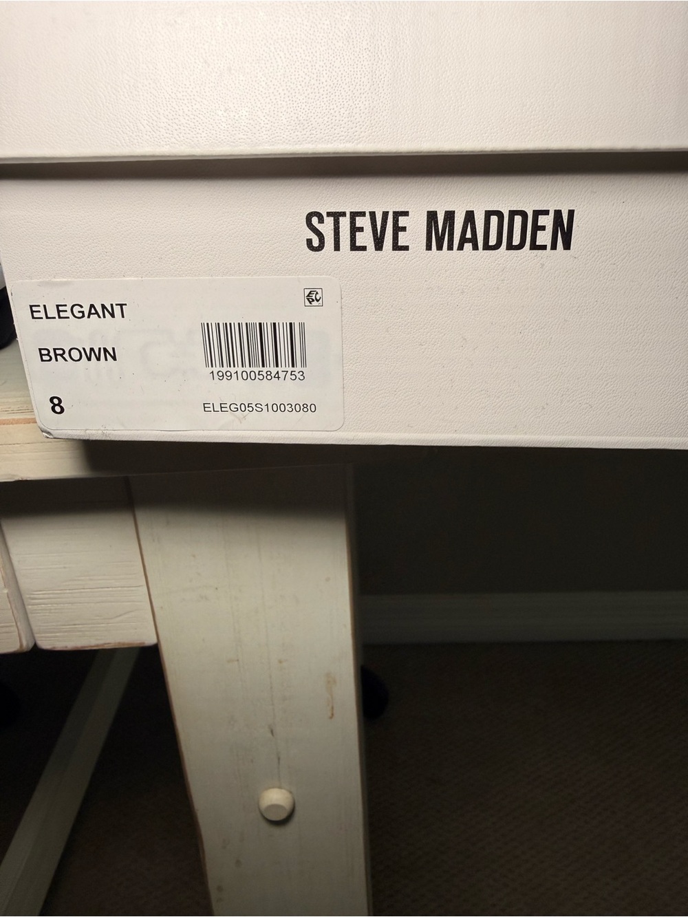 Steve Madden Chocolate Brown Pointed Stiletto Pump - Picture 6 of 6